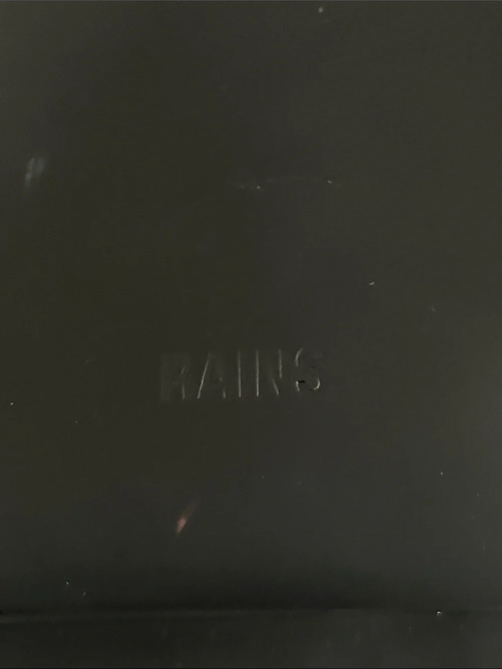 Rains Black Men's Urban Backpack